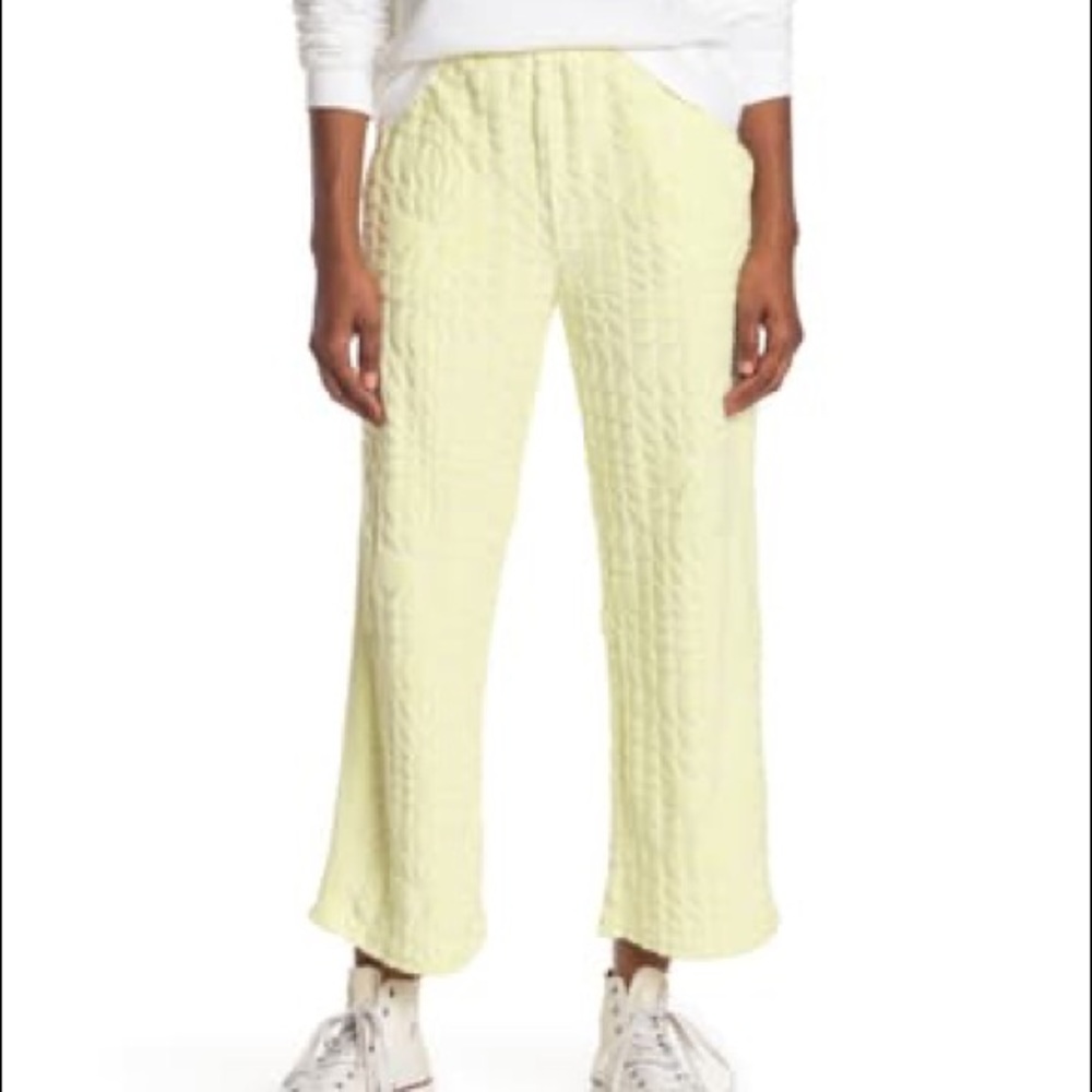 OBEY Textured Geometric Sweatpants - Mint Green